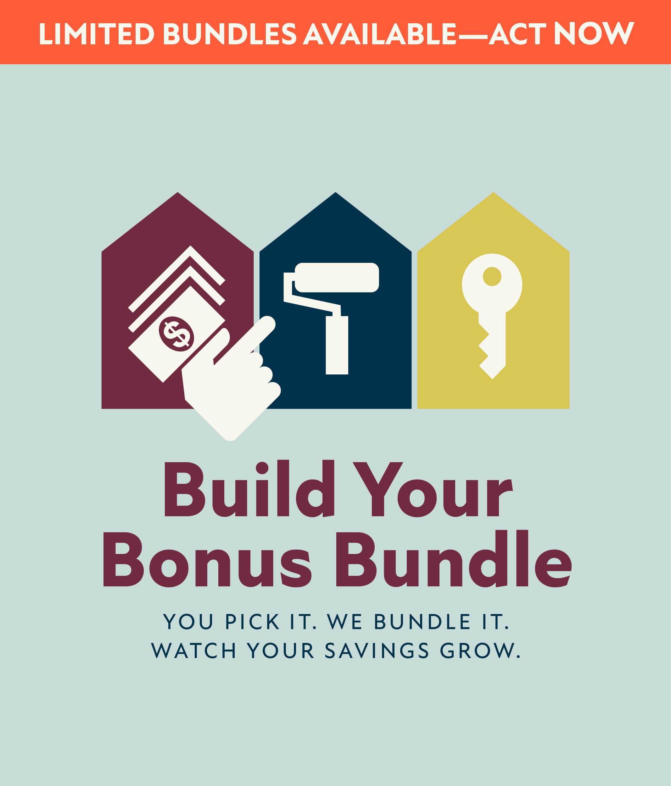 Pick the savings that match your priorities