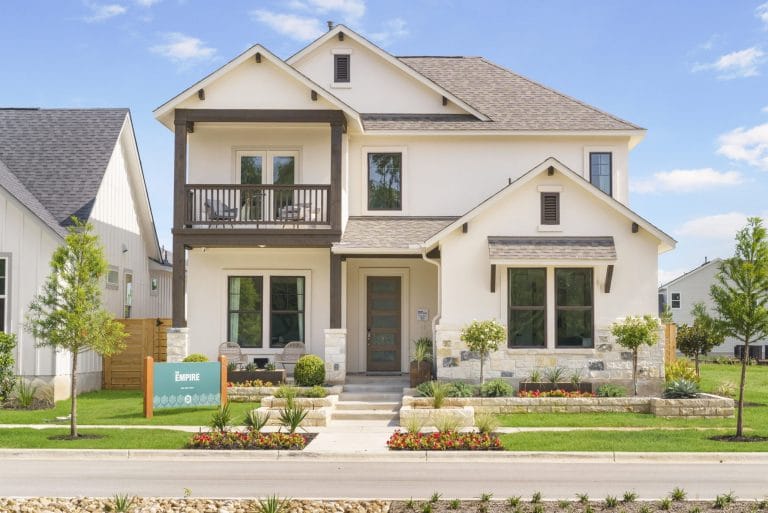 A new home at Empire Homes Adelton in Bastrop, Austin