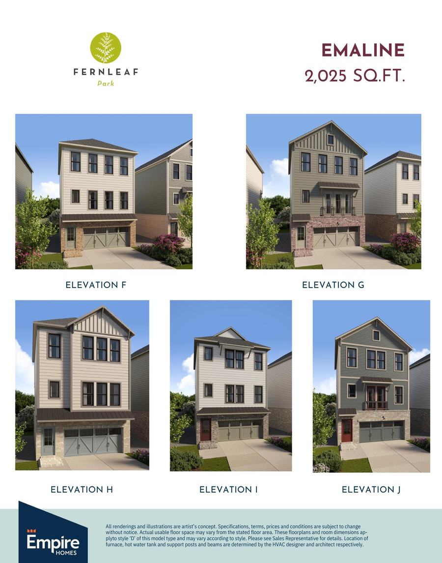 Emaline elevations